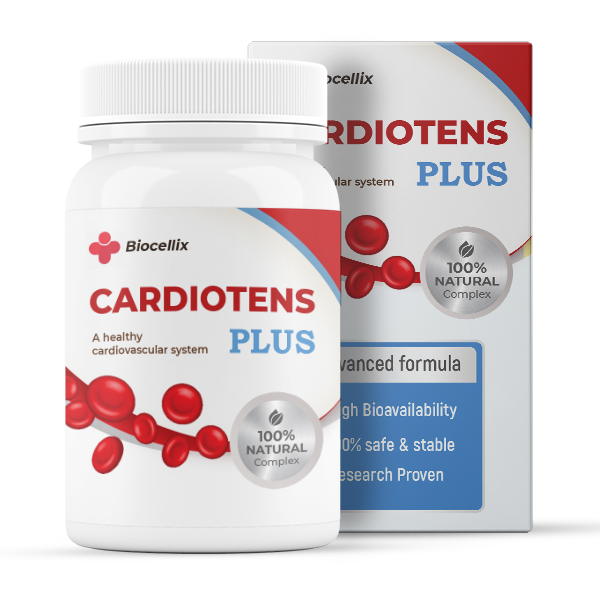 Fľaša produktu Cardiotens Plus
